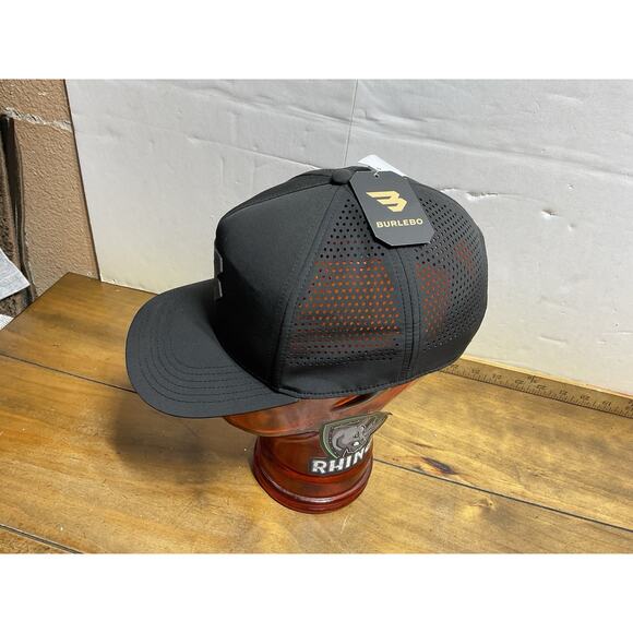 Burlebo Flying B Performance Logo Hat Cap Snapback NWT - Picture 2 of 11